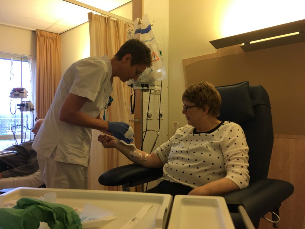 Chemo behandeling van mijn vrouw in Isala ziekenuis Zwolle