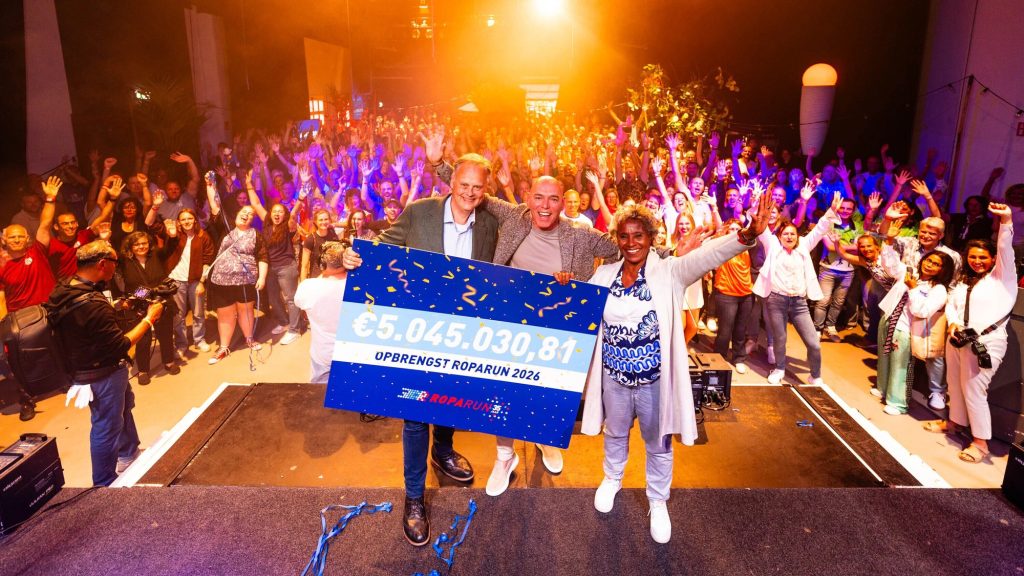 Ruim 5 miljoen opbrengst voor de Roparun 2026